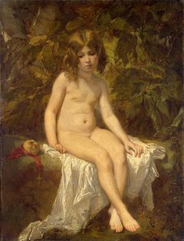Thomas Couture : The Little Bather